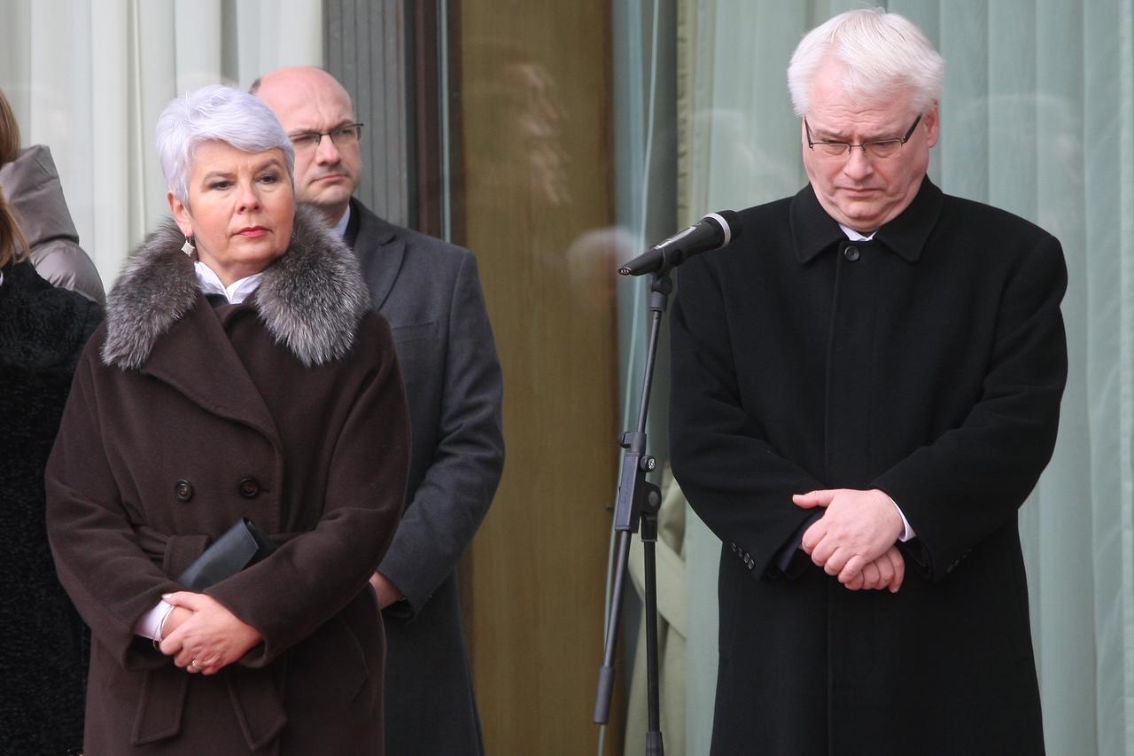 Jadranka Kosor i Ivo Josipović