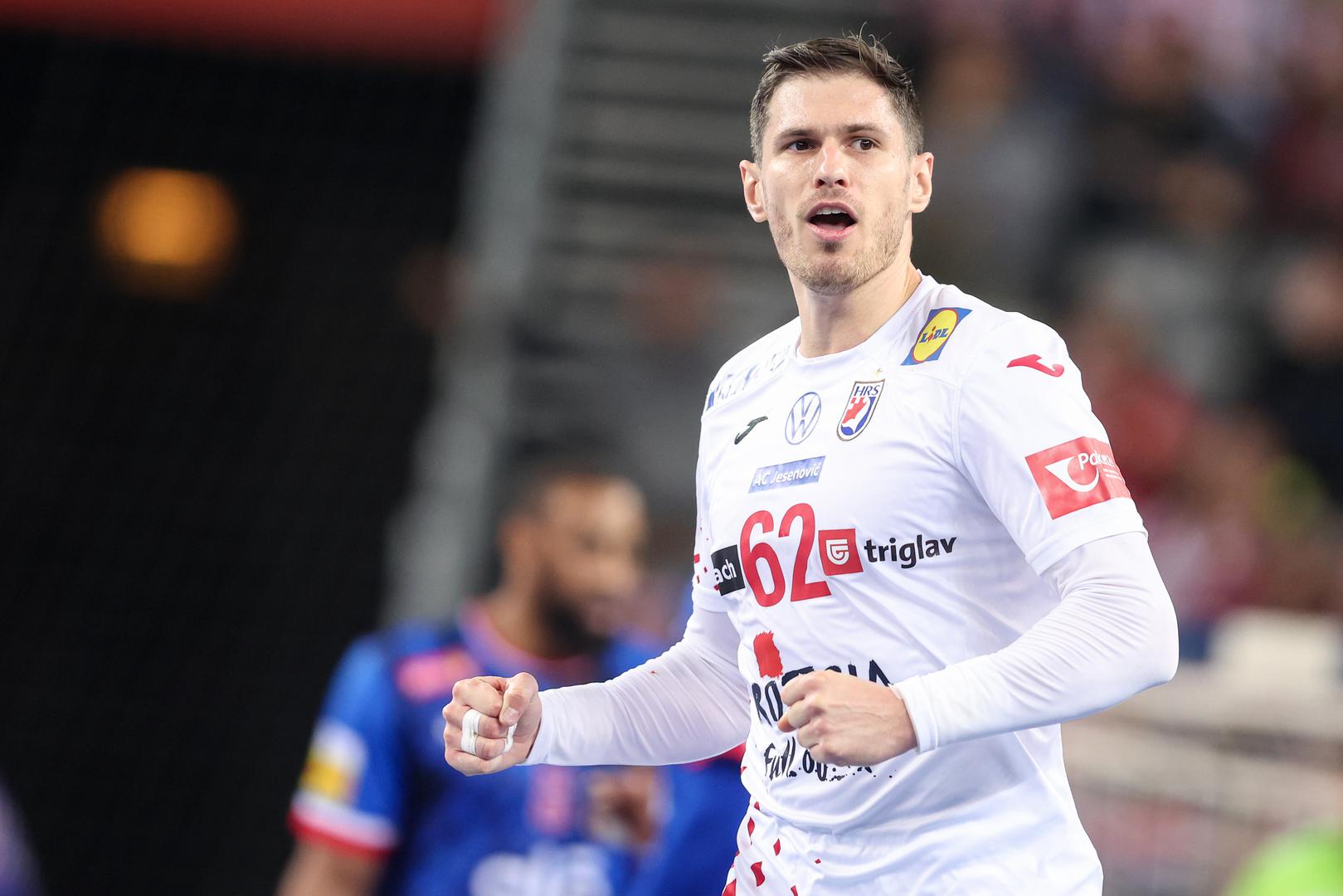 Iza Glavaša sljedeći po broju glasova je Marin Jelinić, još jedan krilni igrač naše reprezentacije, ovaj put na lijevoj strani. 