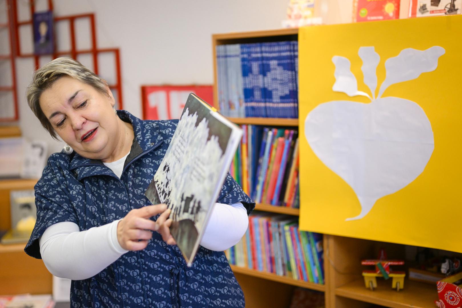 04.02.2026., Zagreb - Ministrica kulture i medija Nina Obuljen Korzinek i ministrica zdravstva Irena Hrstic odrzale su konferenciju za medije na kojoj su objavljeni rezultate nacionalnog izazova „15 po 15 – cijela Hrvatska cita djeci“ i najaviljene daljnje aktivnosti zajednickog programa Rodjeni za citanje - nacionalnog programa poticanja citanja djeci od najranije dobi. Photo: Neva Zganec/PIXSELL