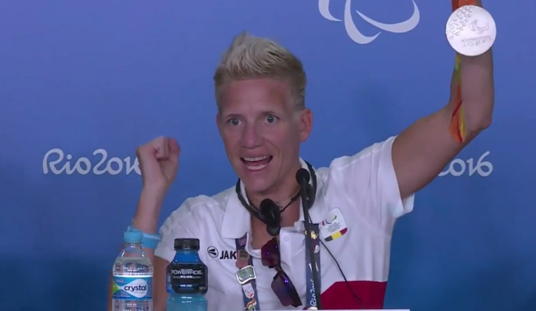 Vervoort je bolovala od progresivne bolesti koja je uzrokovala paralizu, snažne bolove i ozbiljna ograničenja kretanja. Unatoč bolesti ostvarila je vrhunsku sportsku karijeru. Na Paraolimpijskim igrama u Londonu 2012. osvojila je zlato, a u Rio de Janeiru 2016. još dvije medalje.