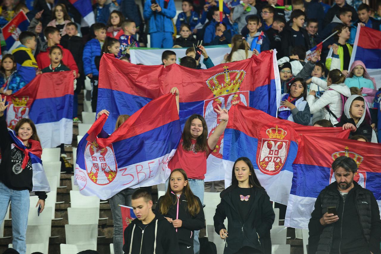 Beograd: UEFA Liga nacija, Srbija - Švedska 4:1