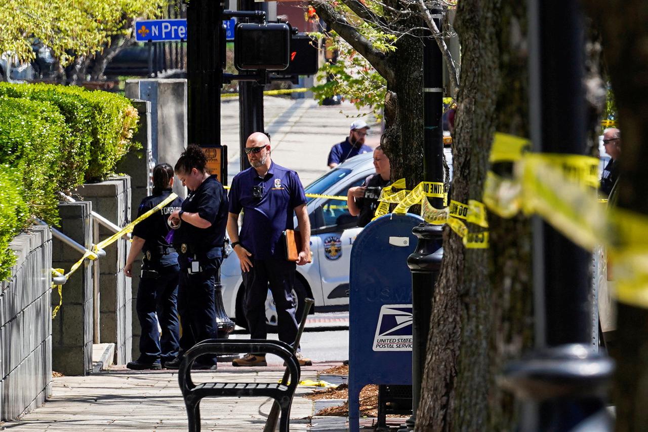 Mass shooting at bank near Slugger Field baseball stadium in downtown Louisville