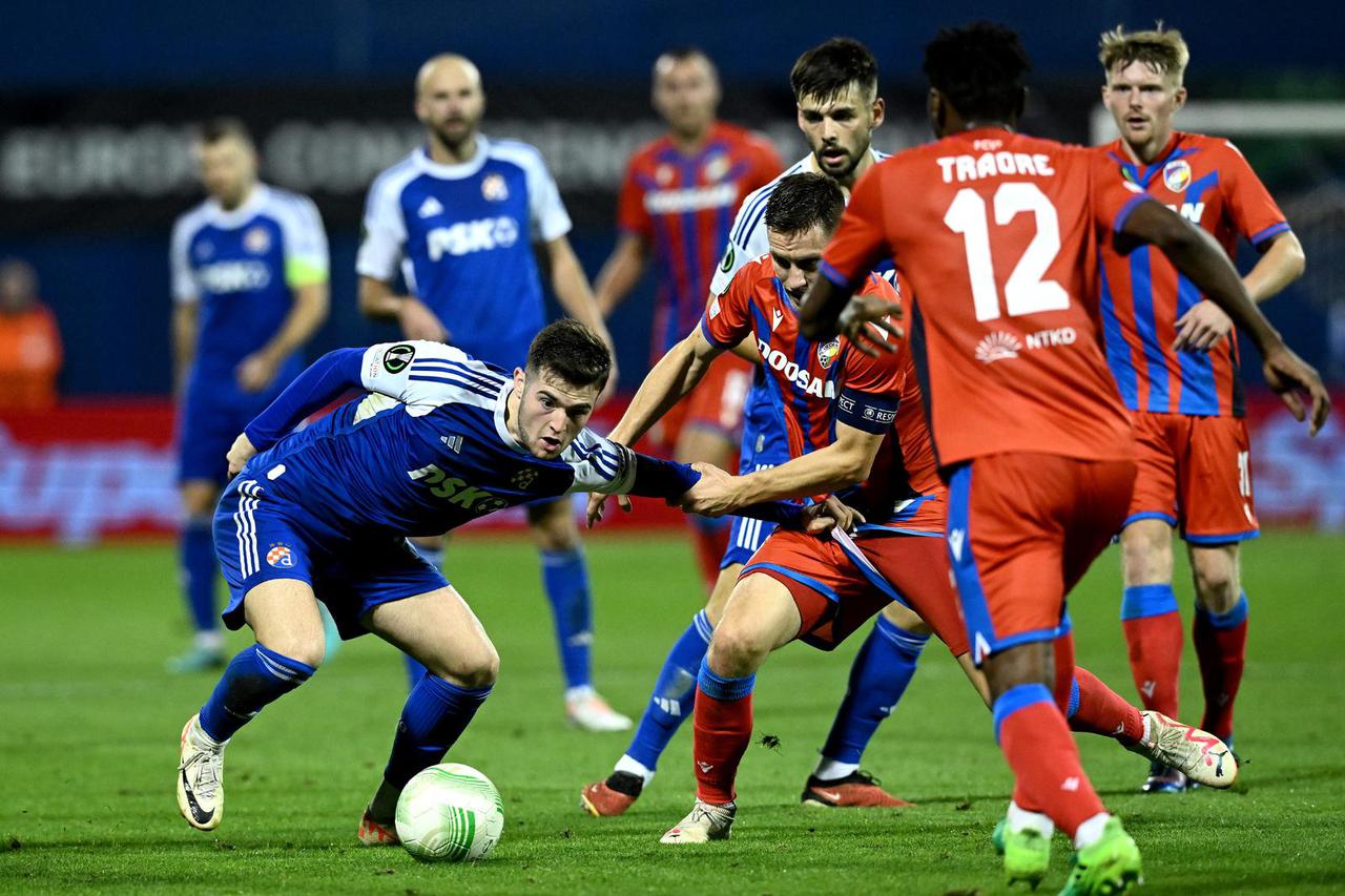 Zagreb: UEFA Europa Konferencijska liga, GNK Dinamo - FC Viktoria Plzen