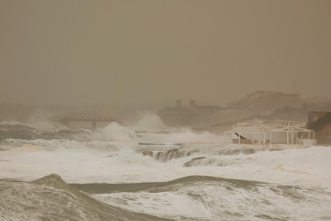 Storm Harry wreaks havoc across Malta