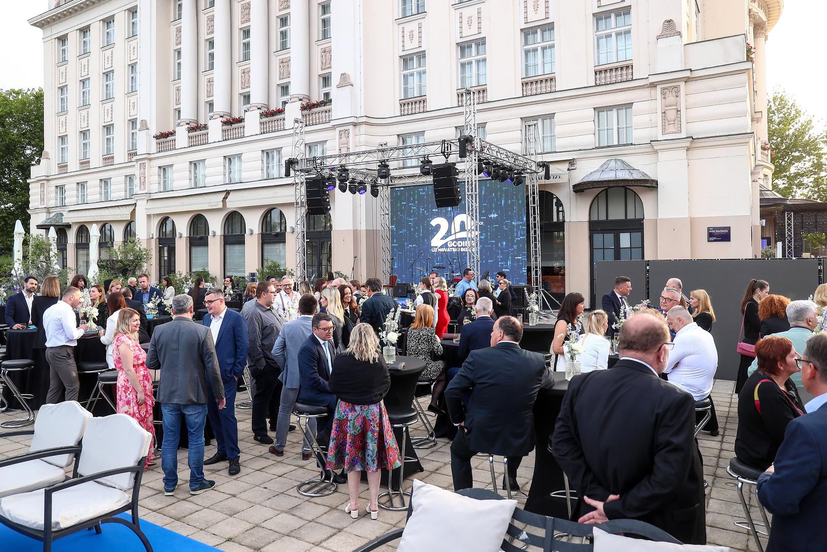 20.05.2024., Zagreb - Svecana proslava 20. rodjendana Poslovnog dnevnika u hotelu Esplanade. Photo: Matija Habljak/PIXSELL
