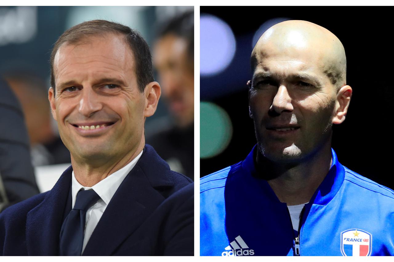 Massimiliano Allegri i Zinedine Zidane