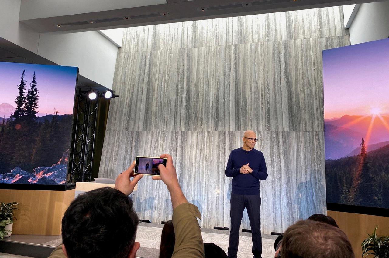FILE PHOTO: Microsoft packs Bing search engine with AI