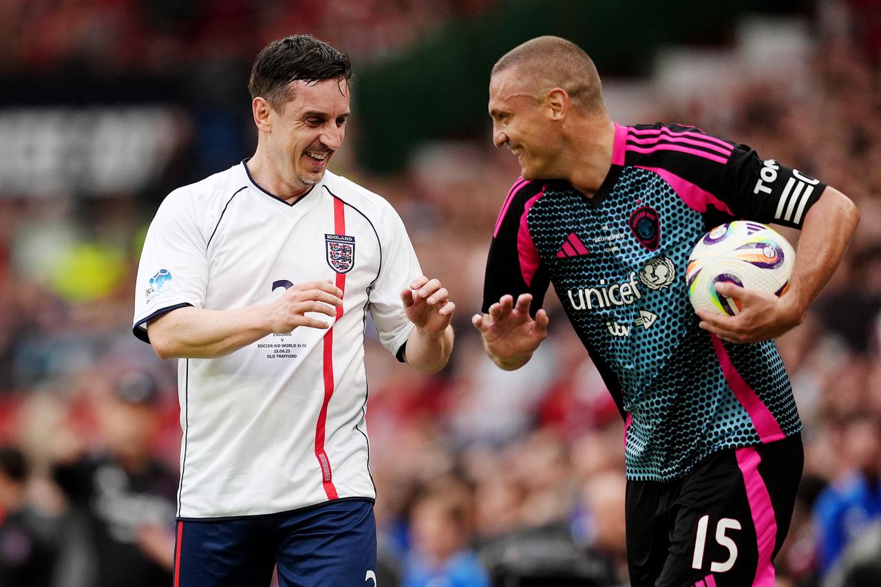 Soccer Aid for UNICEF 2025 - England v Soccer Aid World XI FC - Old Trafford