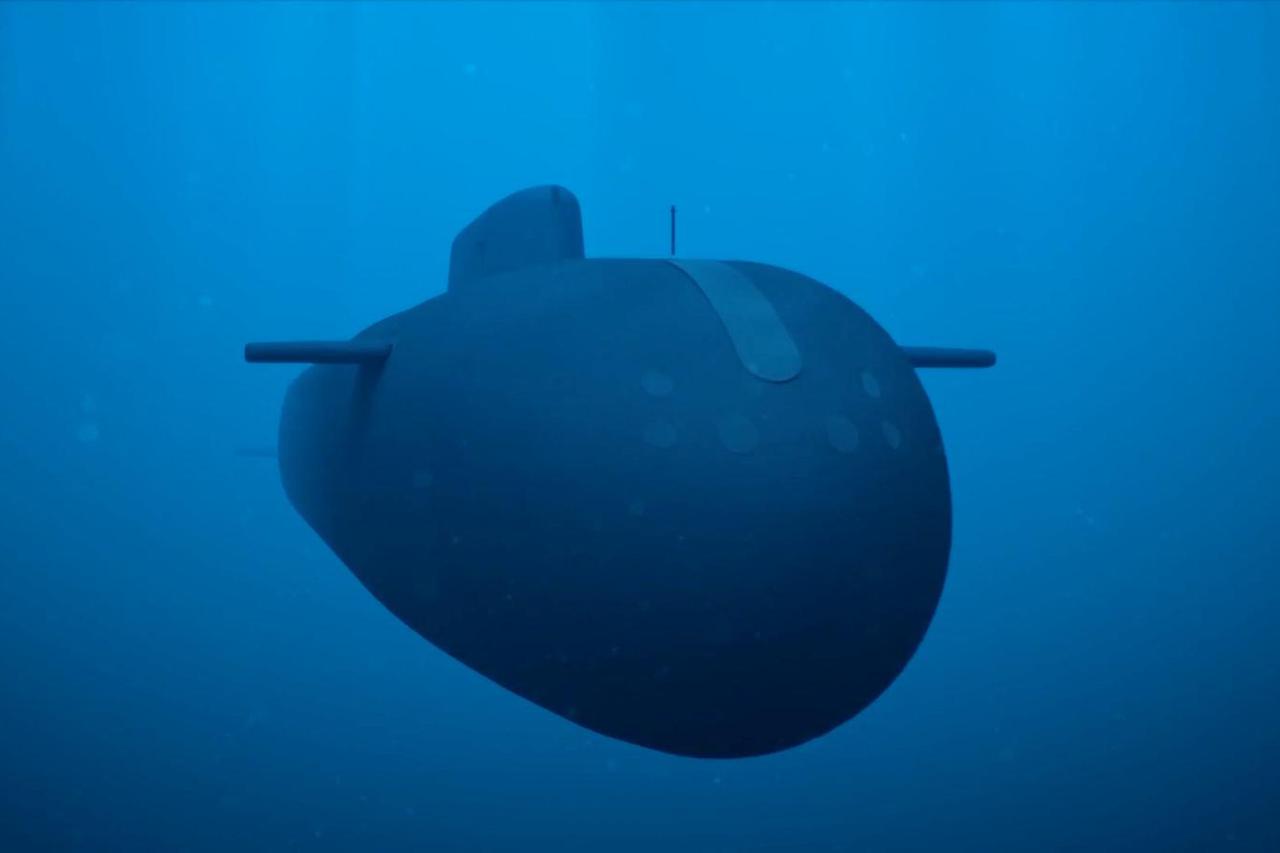 Animation of Russia's 'Poseidon' nuclear-capable system