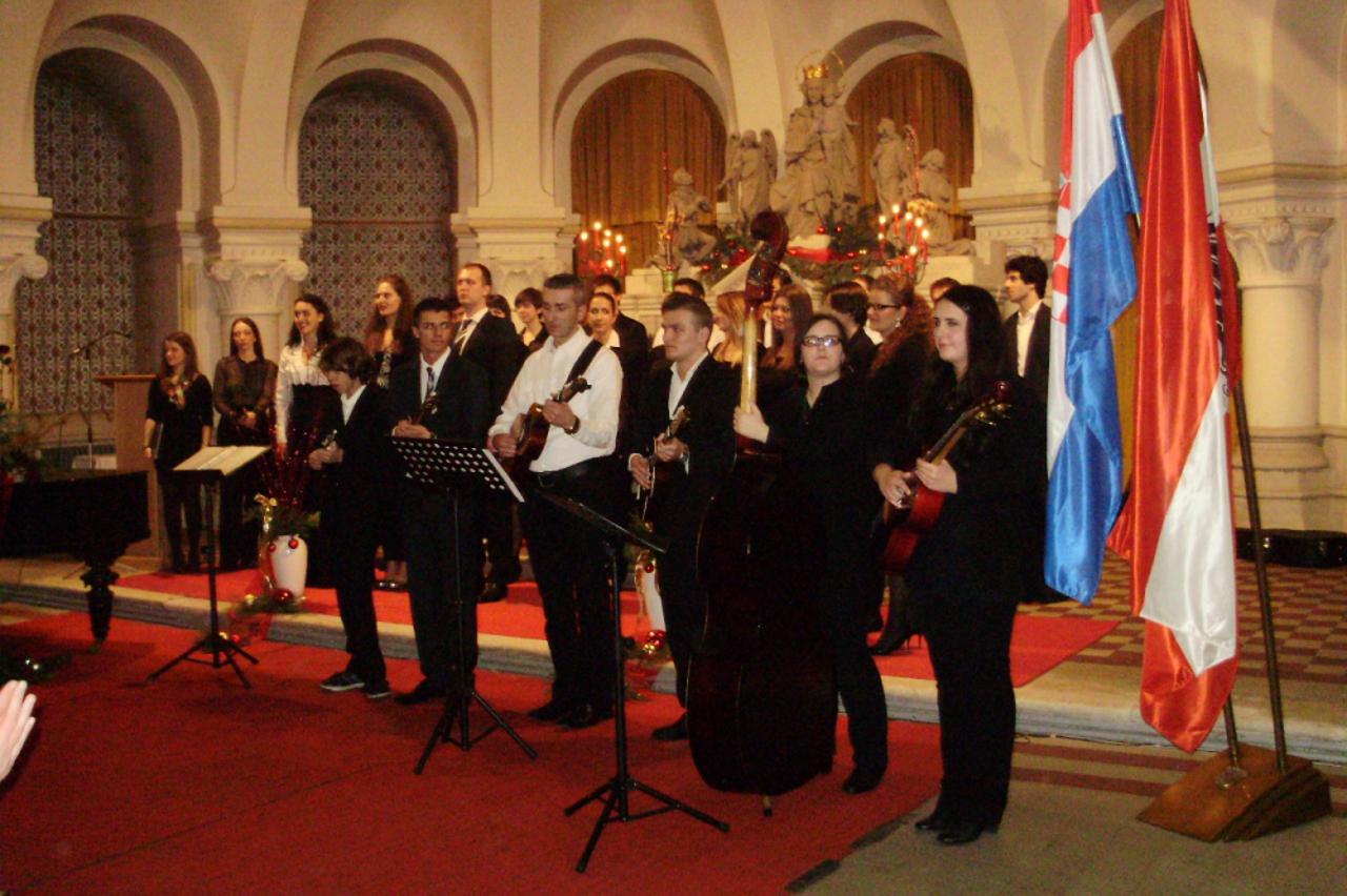 Božićni koncert studenata hrvatskog Kolegija i AKroBiH-a u Beču