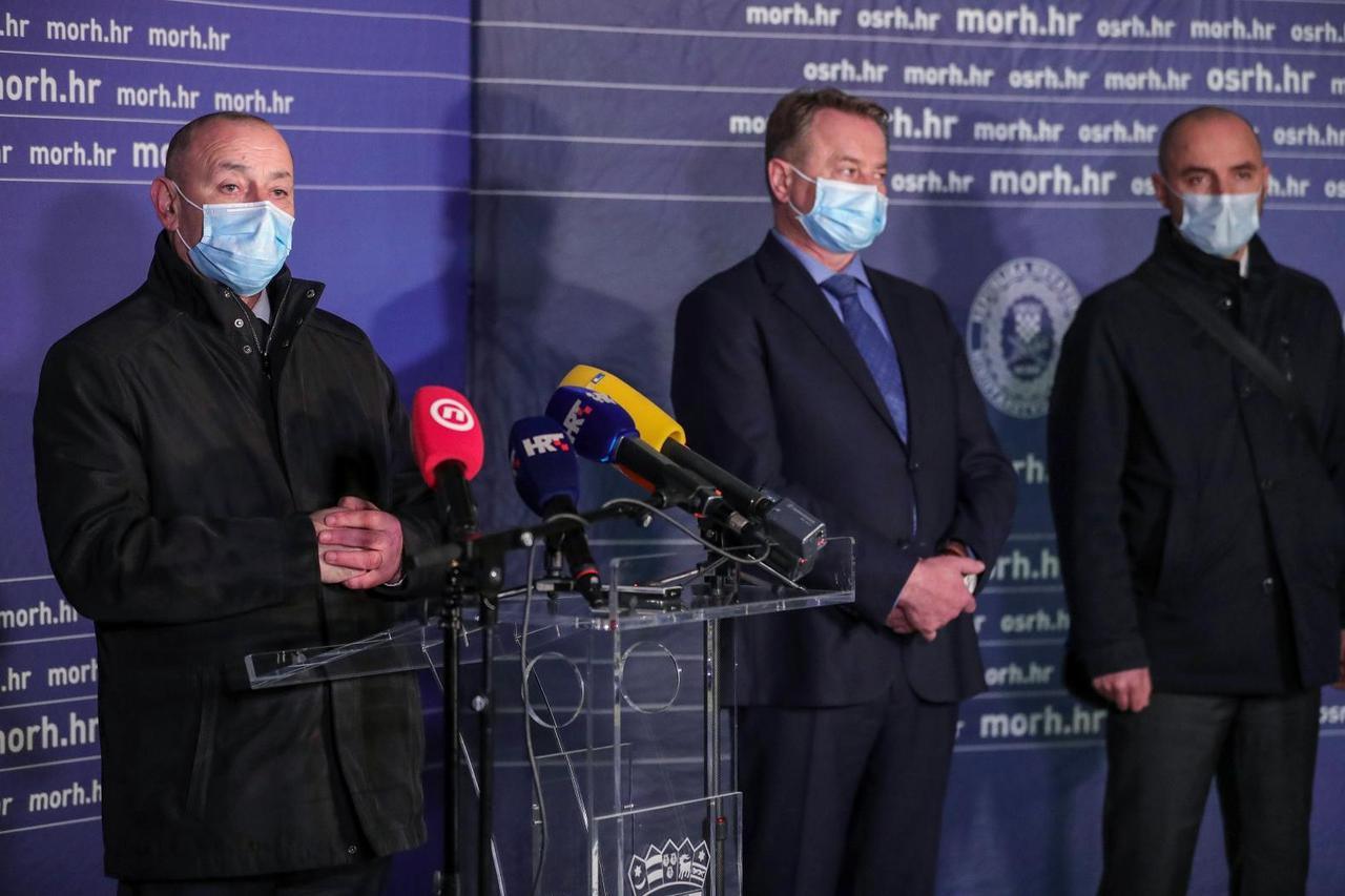 Petrinja: Izjave nakon sastanka Stožera za sanaciju posljedica potresa