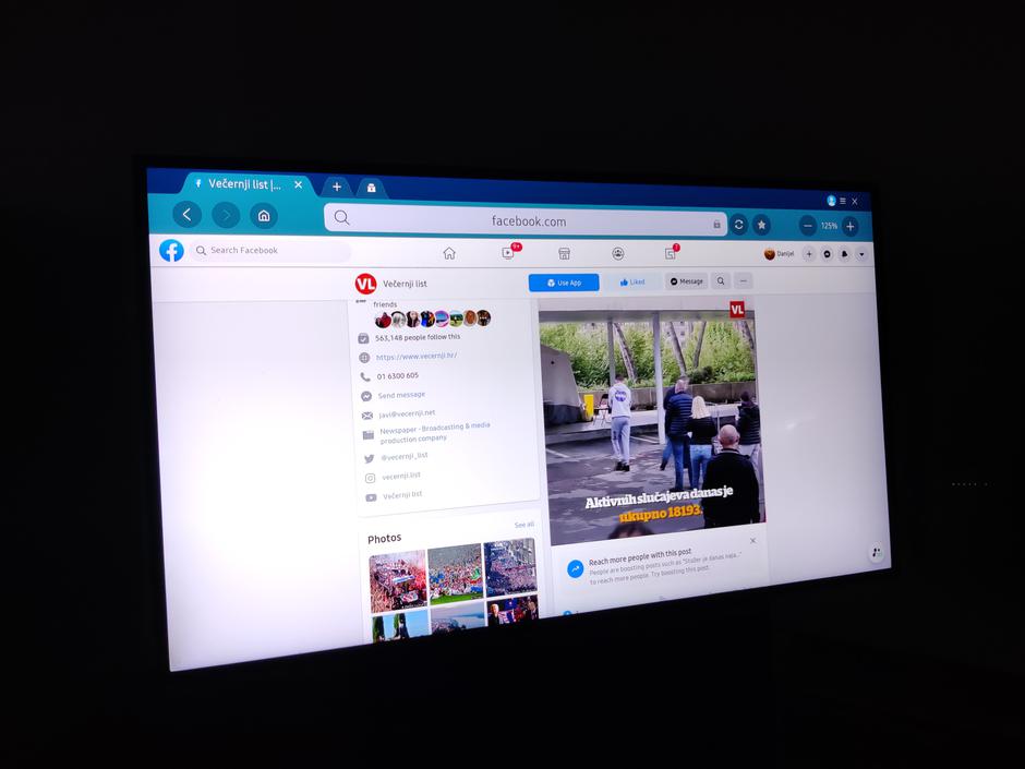 Rotirajući televizor Samsung Sero