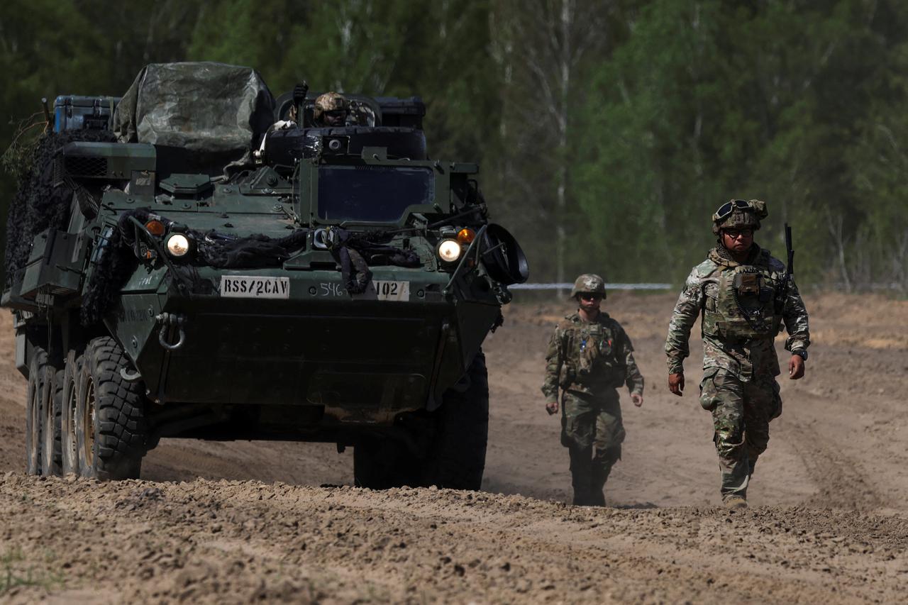 NATO troops test drone-assisted casualty evacuation in Poland