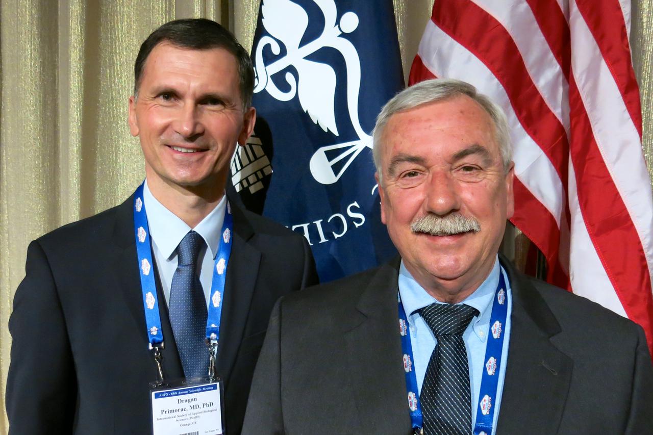 John Gern i Dragan Primorac