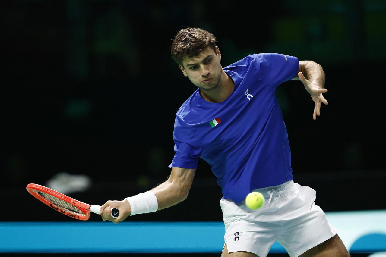 Davis Cup - Final 8 - Semi Final - Italy v Belgium