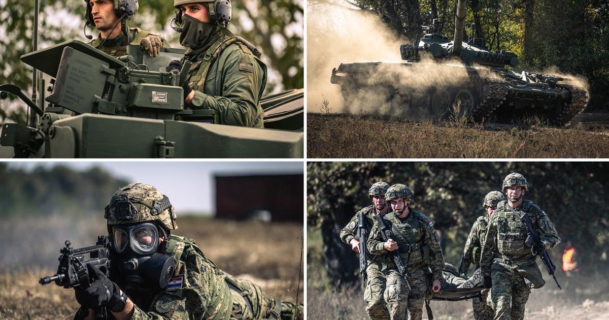 FOTO Hrvatski vojnici sjeli u moćne tenkove i oklopnjake, a onda je počela borba za prvo mjesto. Evo kako je izgledalo natjecanje