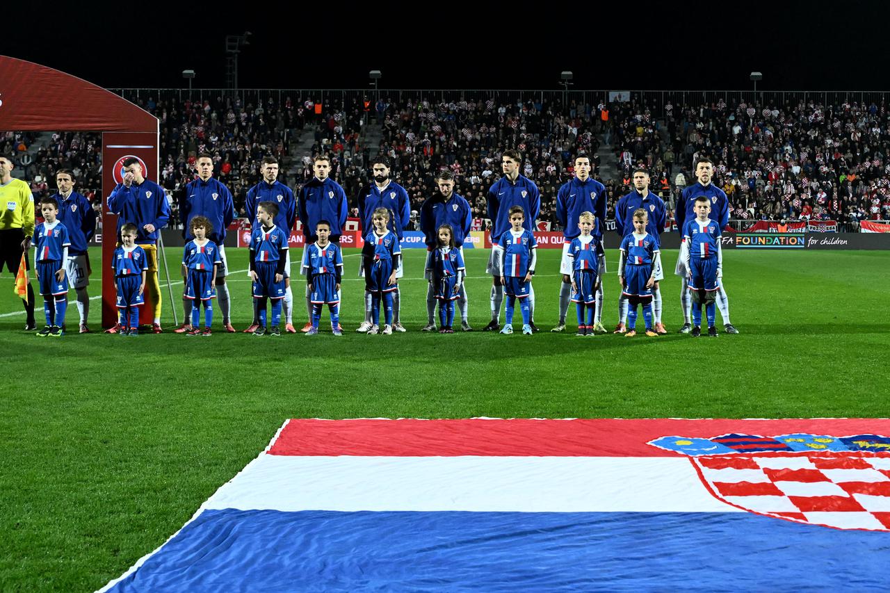 Rijeka: Susret Hrvatske i Farskih otoka u kvalifikacijama za FIFA Svjetsko prvenstvo