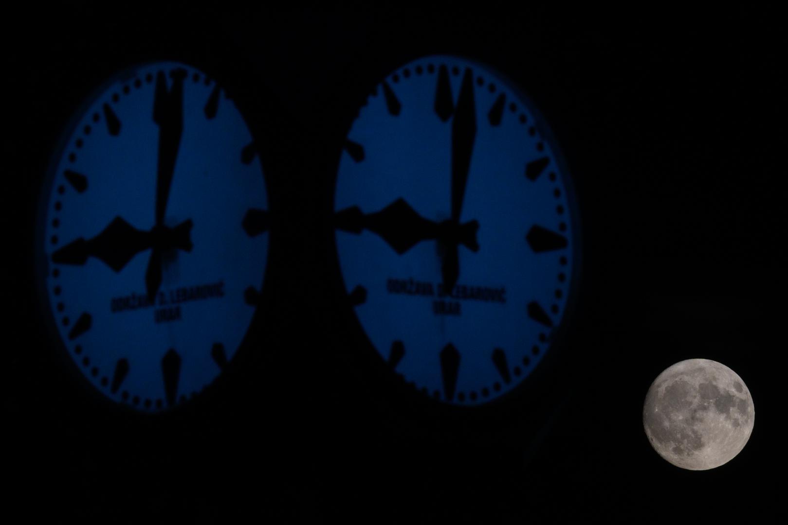 31.07.2023., Zagreb - Puni mjesec iznad Zagreba. Photo: Davor Puklavec/PIXSELL