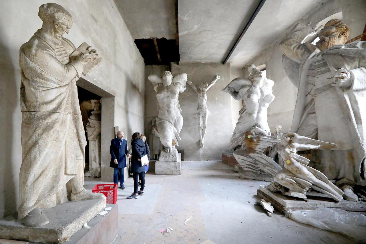 Zagreb: Počela obnova Gliptotke HAZU-u