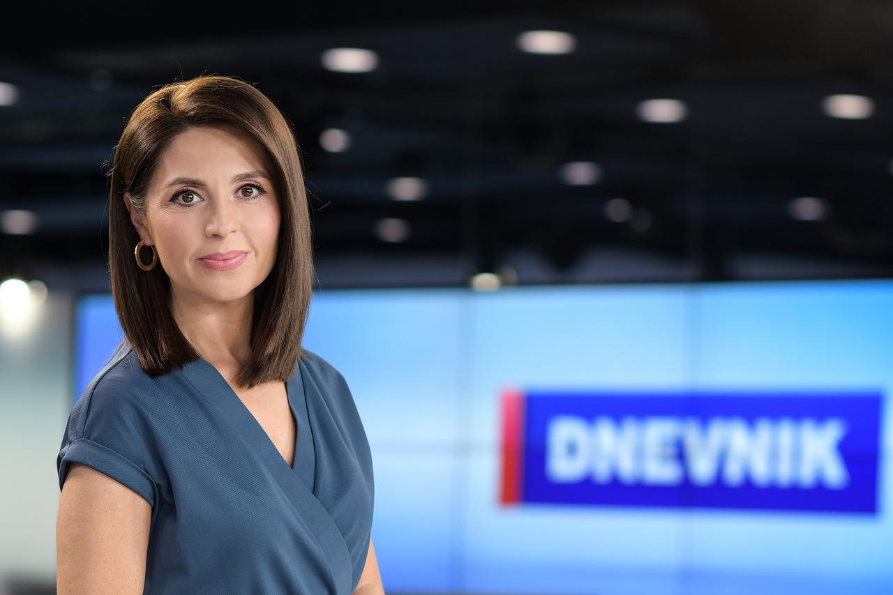 Zagreb: Marija Miholjek i Petar Pereža, voditelji Dnevnika Nove TV