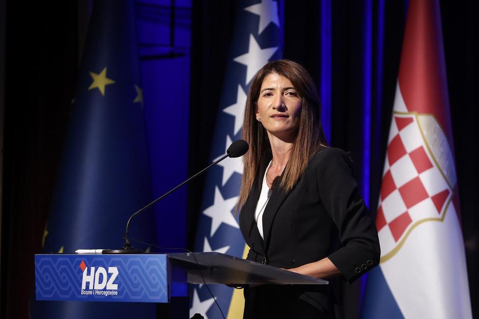 Sarajevo: Predizborni skup HDZ-a BiH, Darijana Filipović kandidatkinja za članicu Predsjedništva BiH