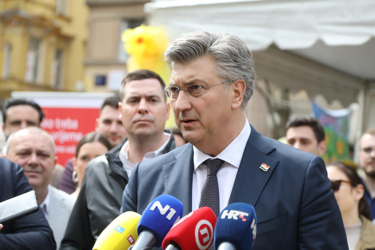 Zagreb: Premijer Plenković na obilježavanju Međunarodnog dana narcisa 