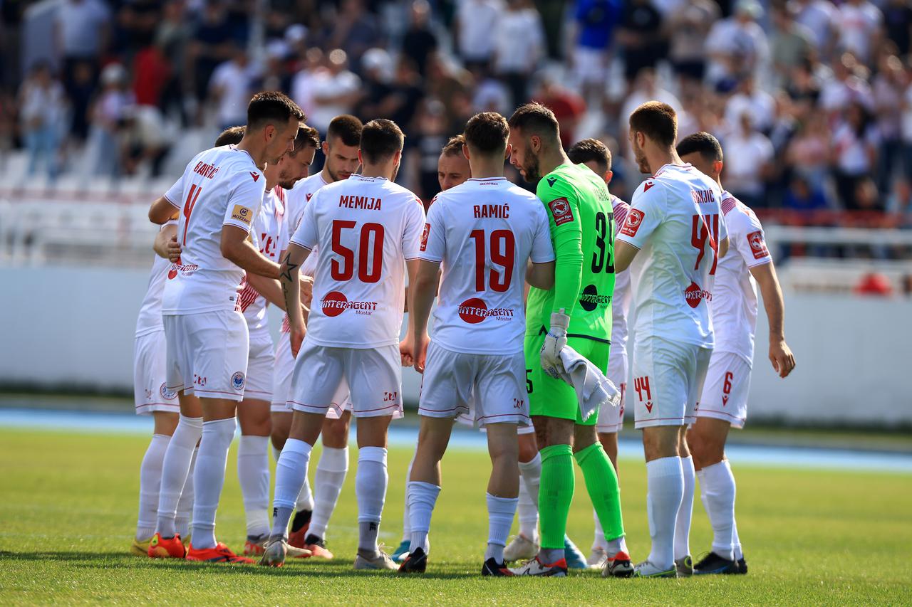 Mostar: Utakmica 26. kola WWin lige BiH između HSK Zrinjski i FK Velez   