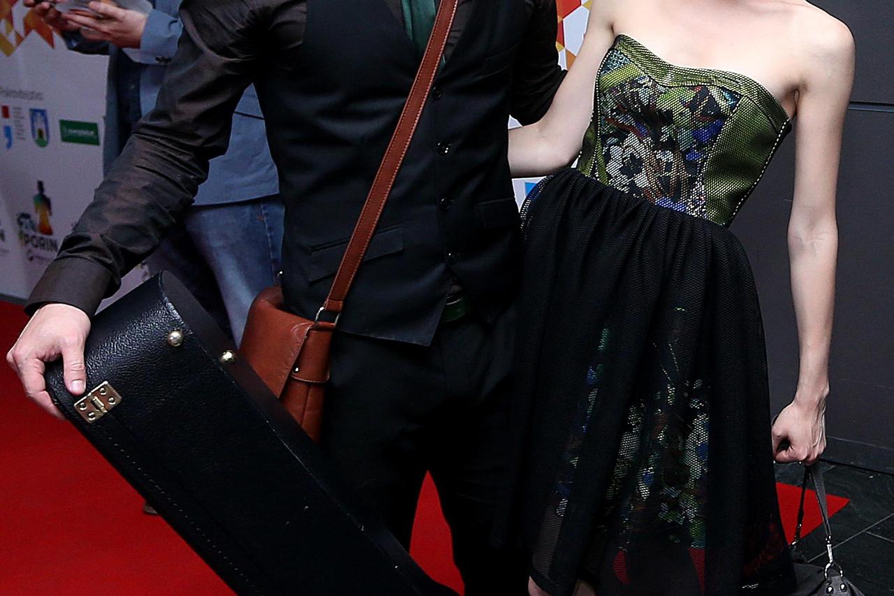 27.06.2014., Hypo Centar, Zagreb - U dvorani Kornati odrzana dodjela diskografskih nagrada Porin 2014. Aljosa Seric, Antonija Matkovic, bend Pavel.  Photo: