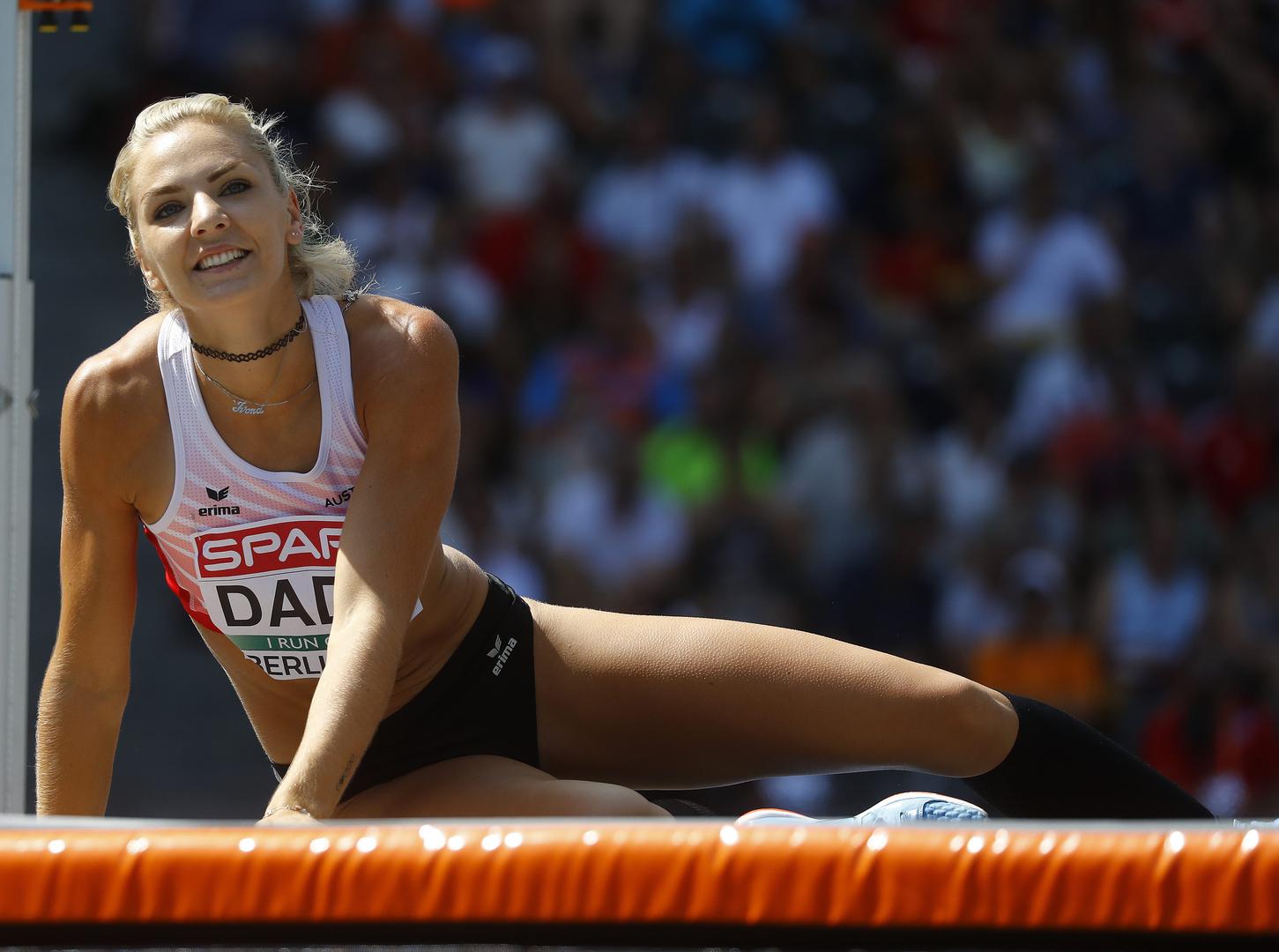 Ivona Dadić (24) teško može izbjeći objektive fotoreportera na Europskom prvenstvu u Berlinu