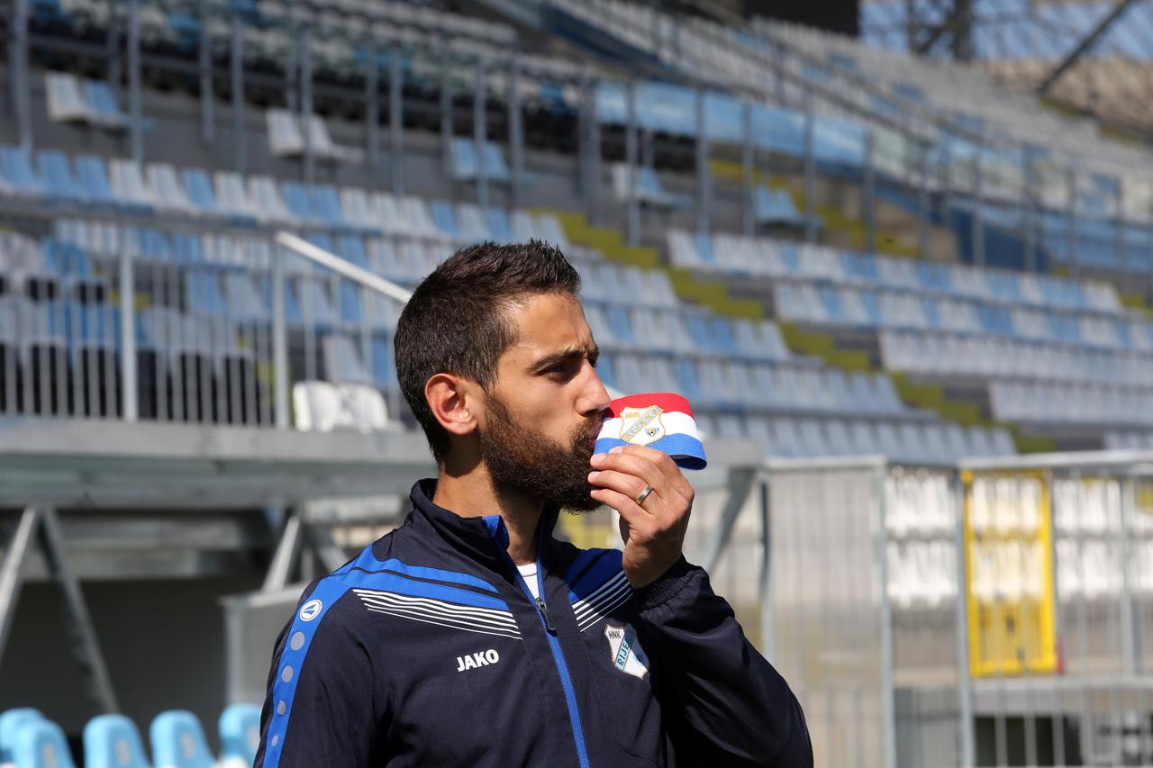 29.03.2017., Rijeka - Nogometas Rijeke Mate Males. Photo: Goran Kovacic/PIXSELL