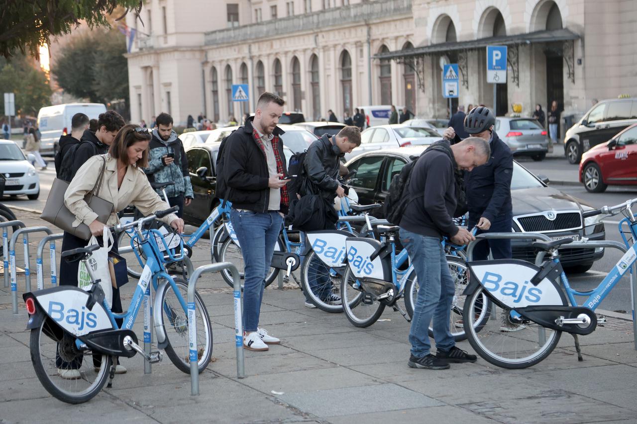 Zagreb: Zbog štrajka ZET-a, mnogi biraju Bajs 