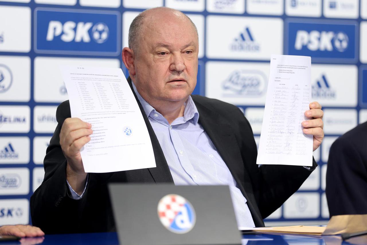 Zagreb: Konferencija za medije Nadzornog odbora Dinama