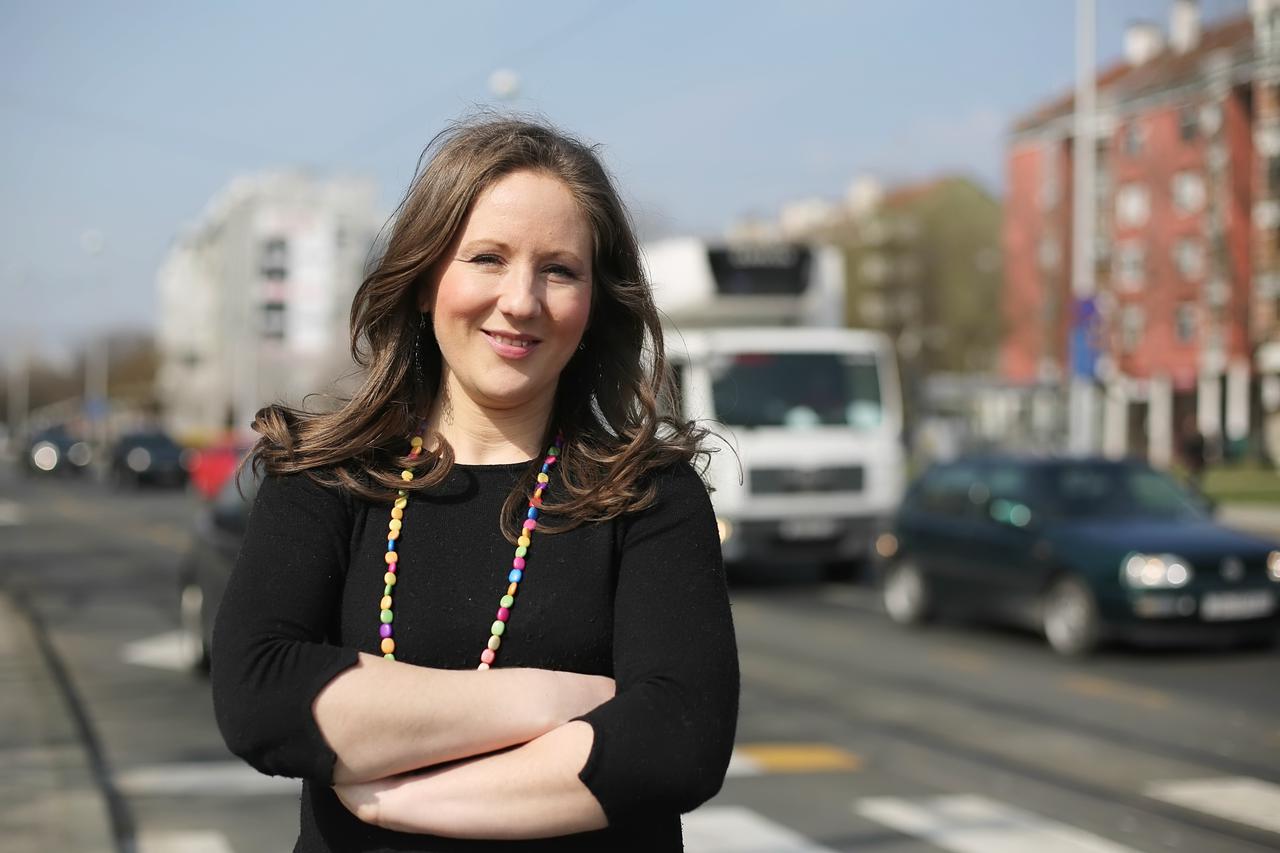 19.03.2016., Zagreb - Gradska zastupnica Silva Zele u Dubravi.  Photo: Tomislav Miletic/PIXSELL