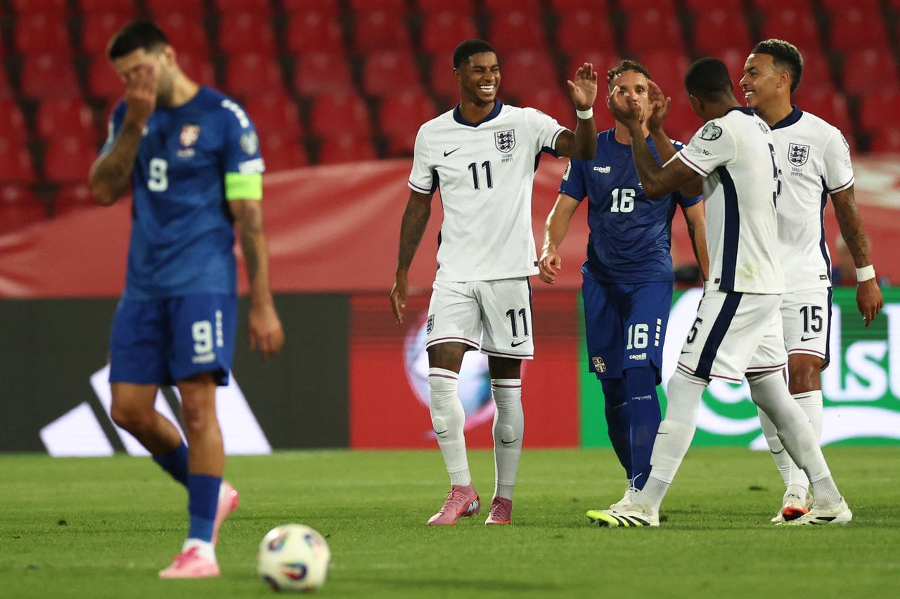 World Cup - UEFA Qualifiers - Group K - Serbia v England