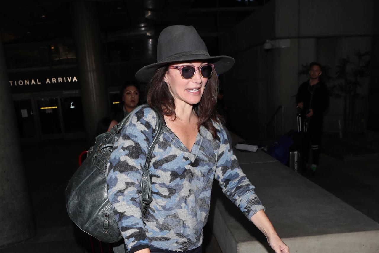 Kristin Davis na aerodromu u Los Angelesu