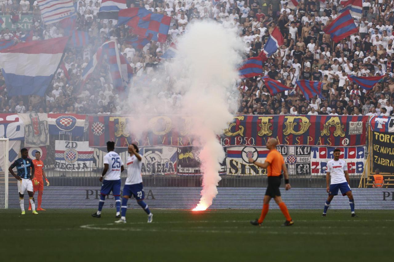 Zaostala utakmica 2. kola SuperSport HNL-a između Hajduk i Rijeka