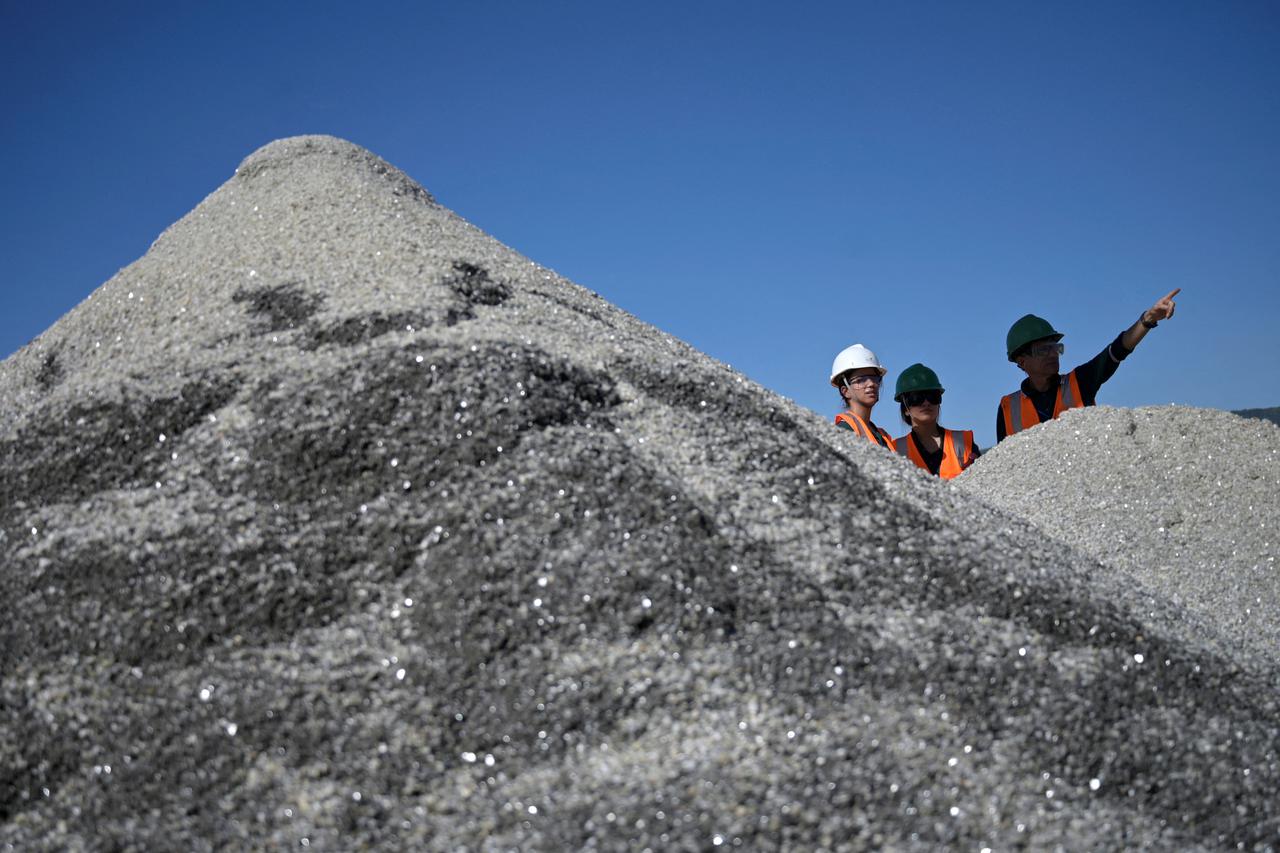 FILE PHOTO: Sigma Lithium Corp production at the Grota do Cirilo mine in Itinga, in Minas Gerais state