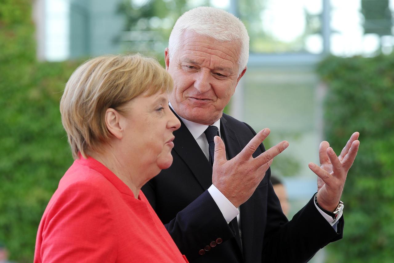 Angela Merkel i Duško Marković
