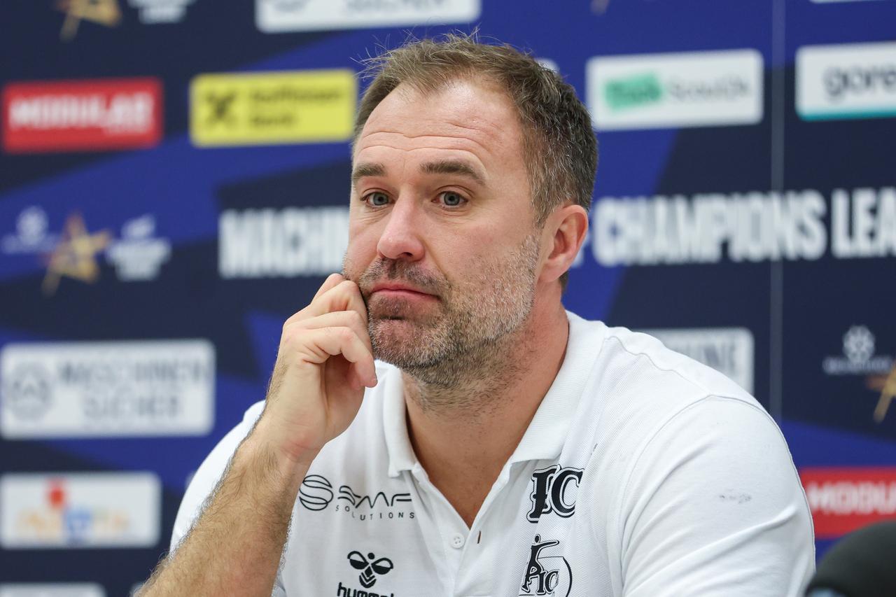 Konferencija za medije nakon susreta EHF Lige prvaka između Zagreba i Pick Szegeda
