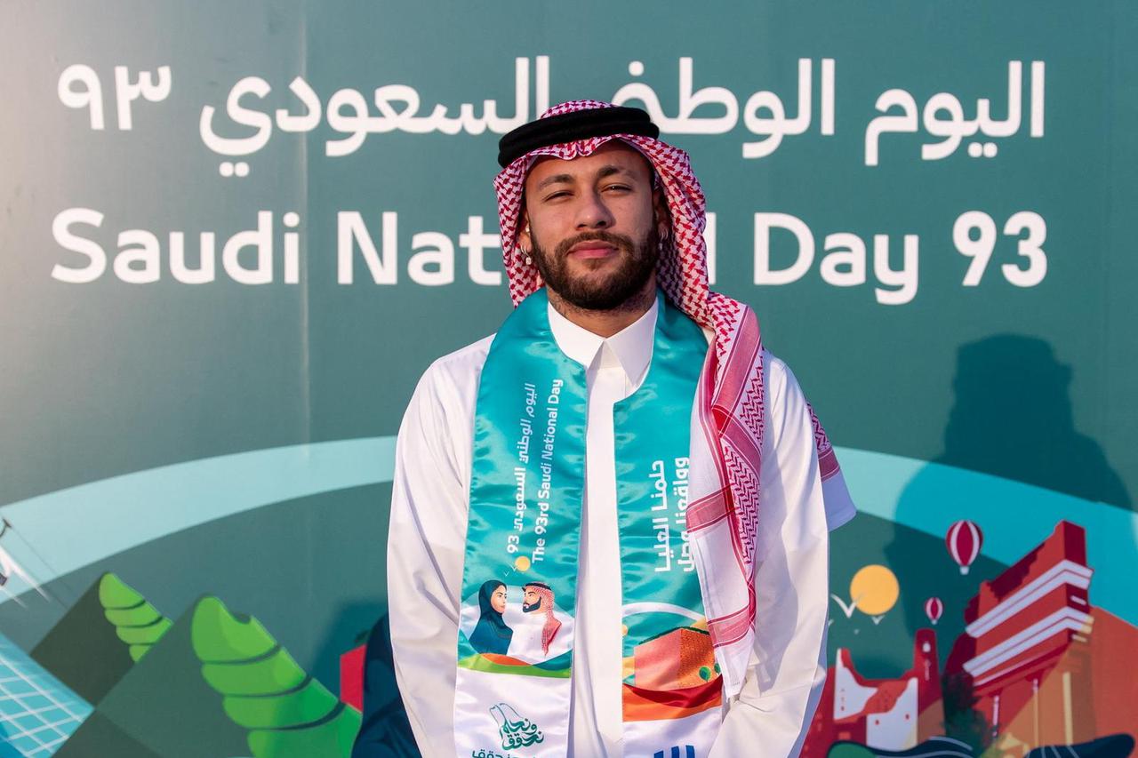 Saudi Pro League - Al Hilal celebrate Saudi 93rd national day