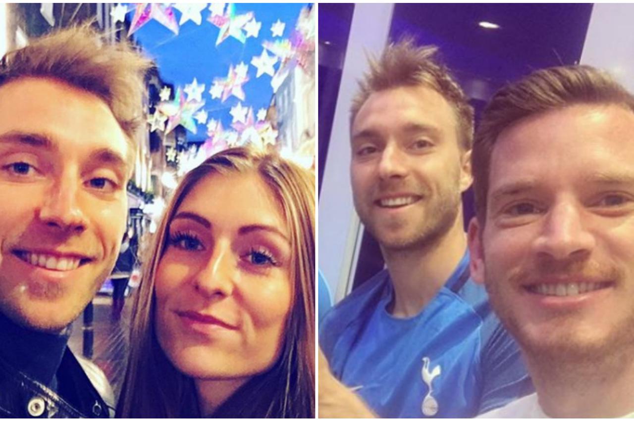 Christian Eriksen i Jan Vertonghen