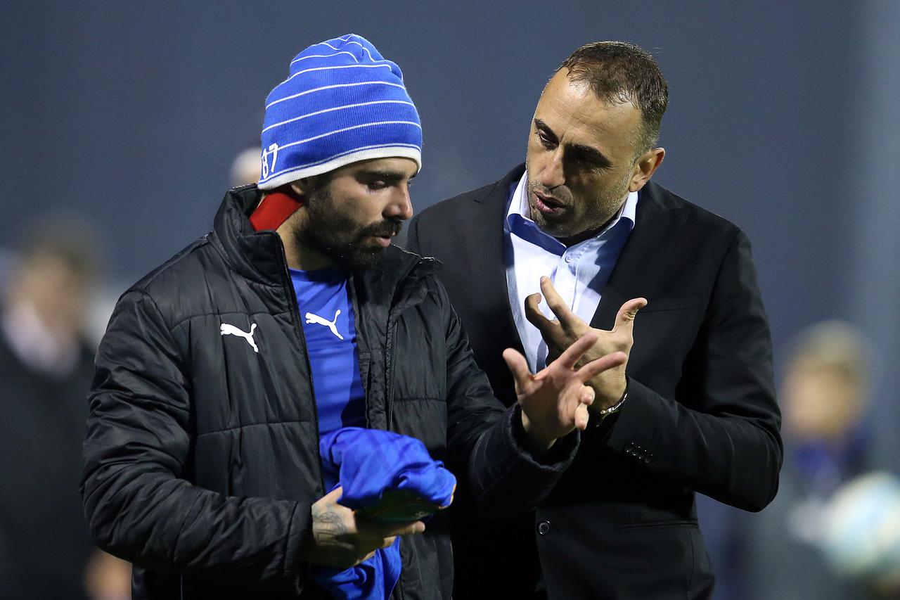 22.10.2016., stadion Maksimir, Zagreb - MAXtv 1. HNL, 13. kolo, GNK Dinamo - HNK Cibalia. Trener Dinama Ivajlo Petev, Paulo Ricardo Ribeiro de Jesus Machado.  Photo: Goran Stanzl/PIXSELL