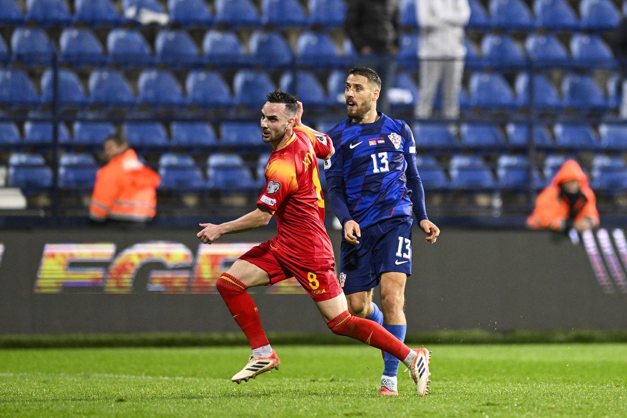 Utakmica kvalifikacija za Svjetsko nogometno prvenstvo 2026. Crna Gora - Hrvatska