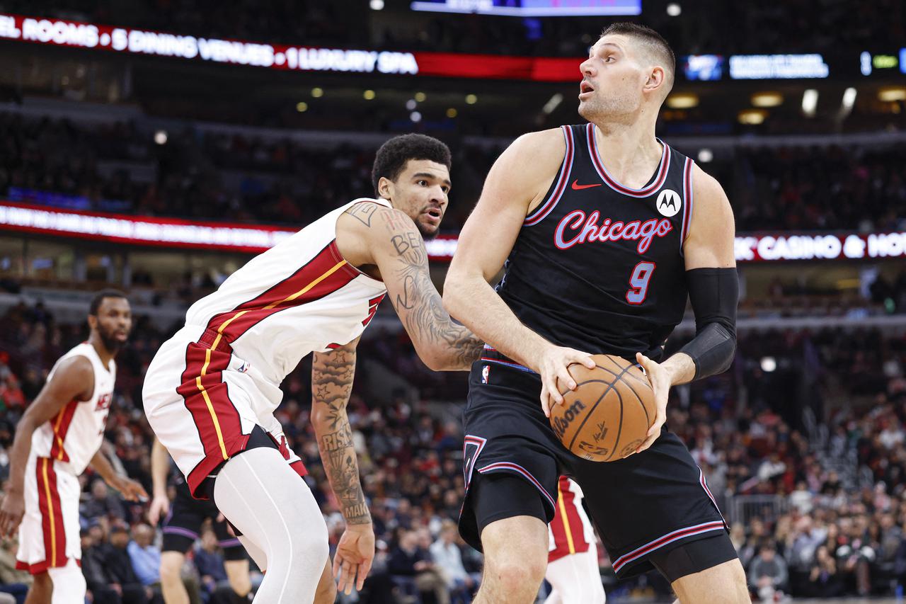 NBA: Miami Heat at Chicago Bulls