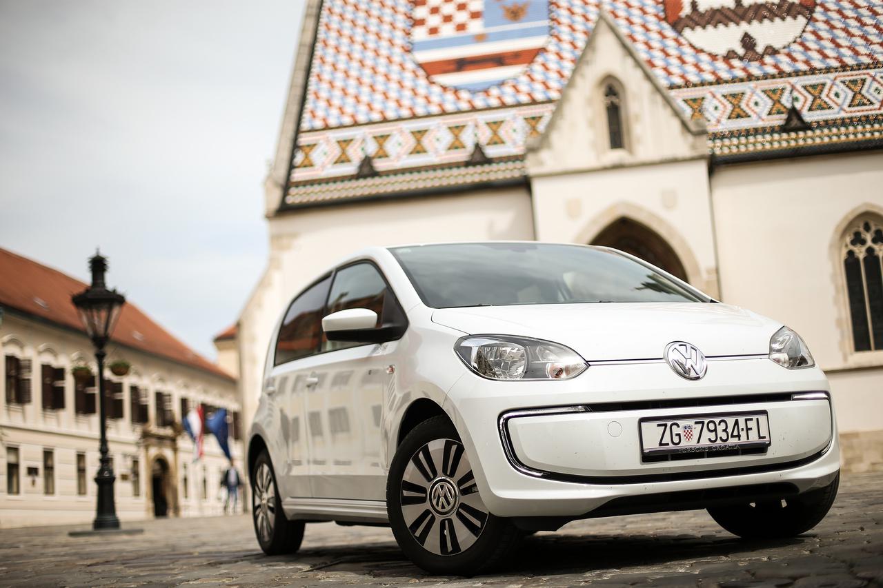 05.05.2015., Zagreb -  Elektricni automobil VW e-Up. Photo: Petar Glebov/PIXSELL