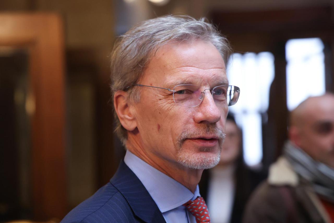Zagreb: Boris Vujčić obratio se medijima nakon što je nominiran za potpredsjednika Europske središnje banke