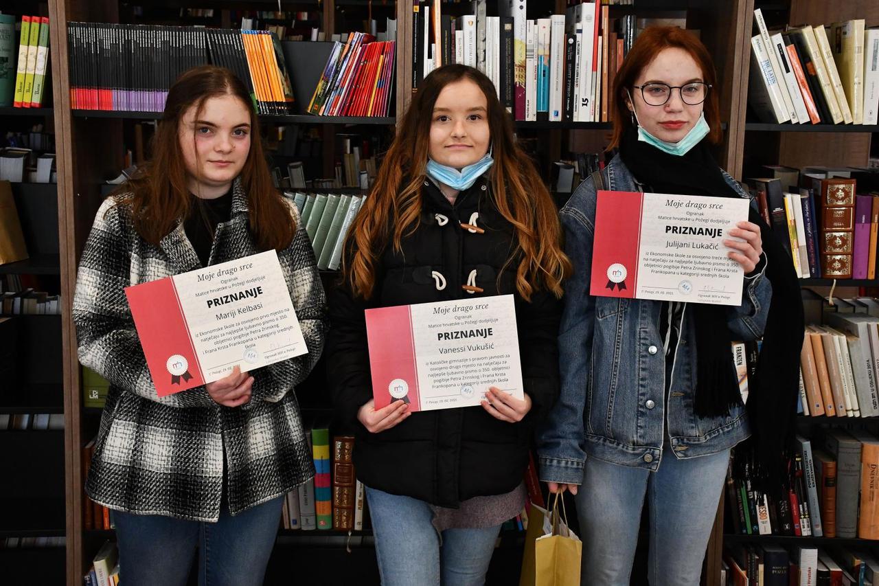 Požega: Svečanost proglašenja pobjednika natječaja "Moje drago srce"