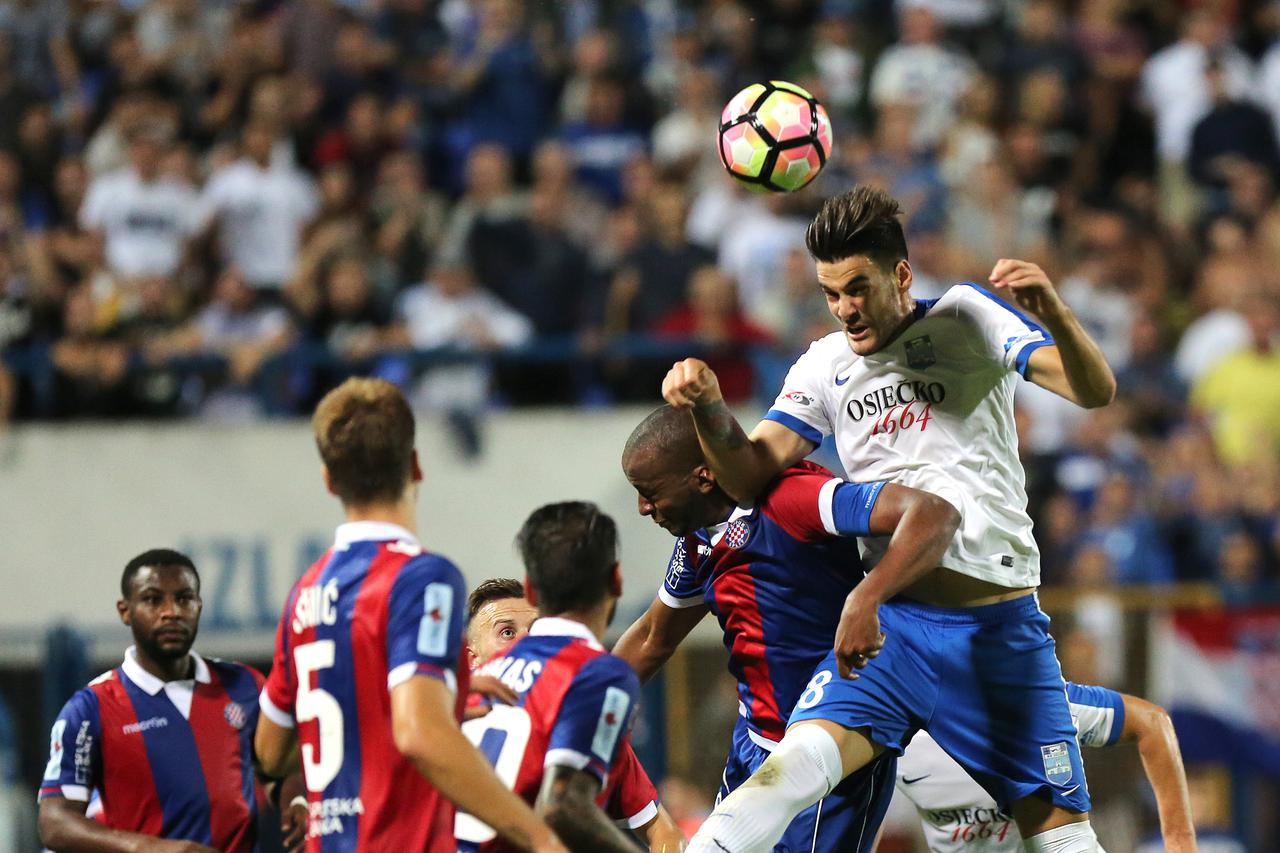 14.08.2016., stadion Gradski vrt, Osijek - MAXtv 1. HNL, 5. kolo, NK Osijek - HNK Hajduk. Andrej Lukic.  Photo: Marko Mrkonjic/PIXSELL