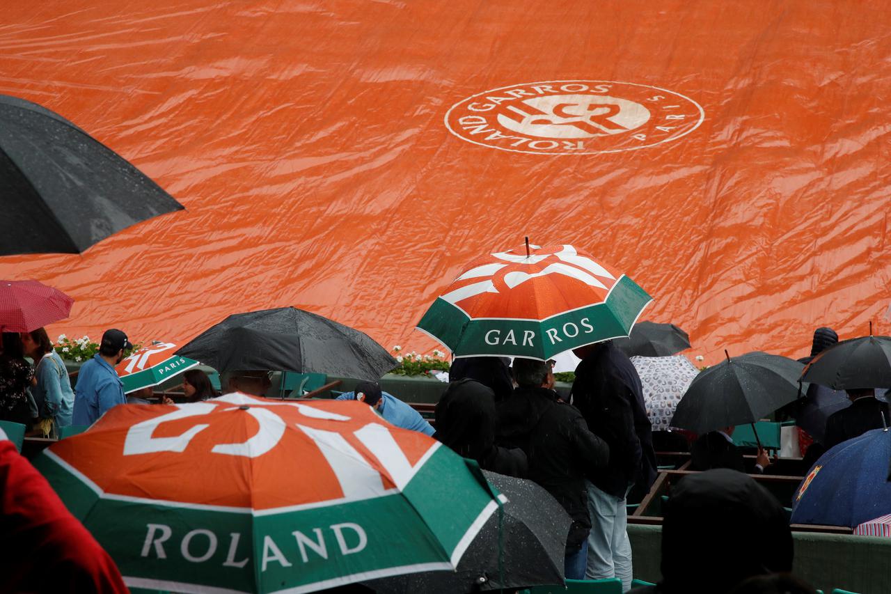 Kiša u Roland Garrosu