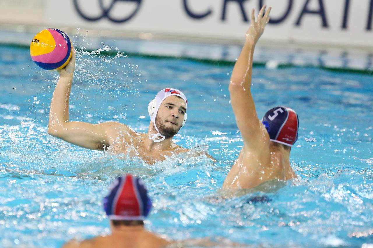 01.03.2014., bazeni u Gruzu, Dubrovnik - Uzvratna kvalifikacijska utakmicu za Europsko prvenstvo, Hrvatska - Slovacka. Photo: Grgo Jelavic/PIXSELL
